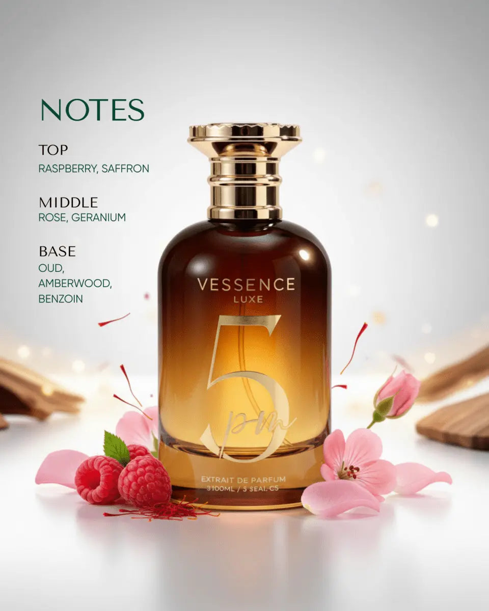 5PM luxury perfume by Vessence Luxe