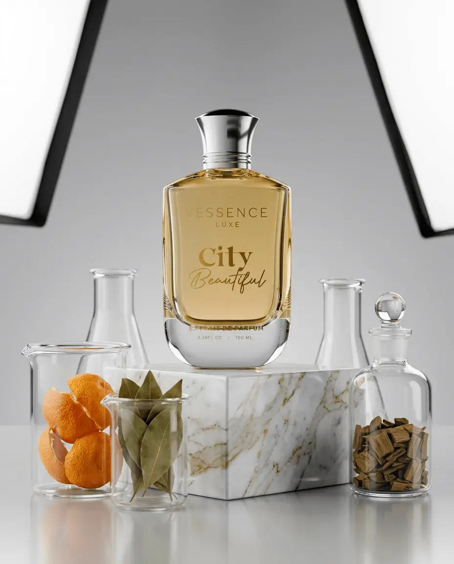 City Beautiful luxury perfume by Vessence Luxe