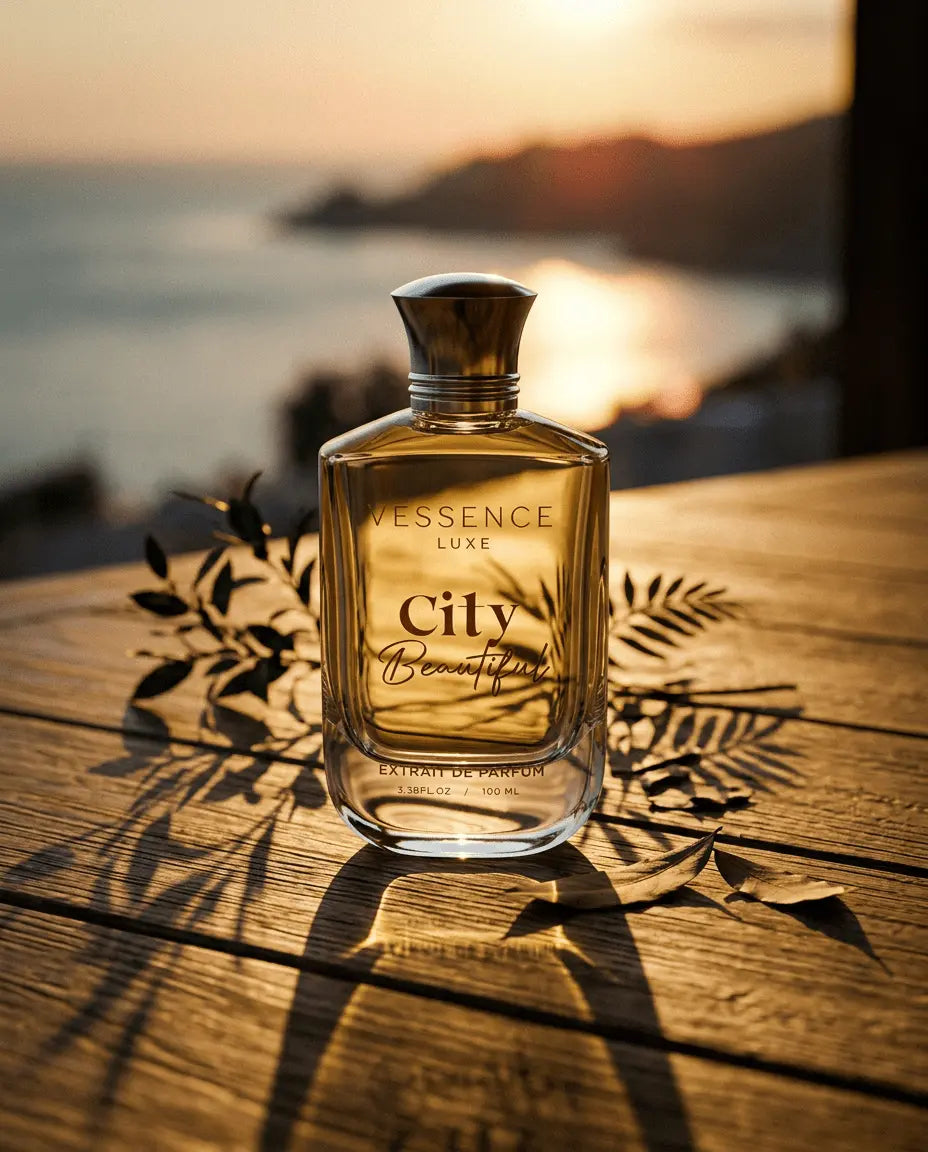 City Beautiful luxury perfume by Vessence Luxe