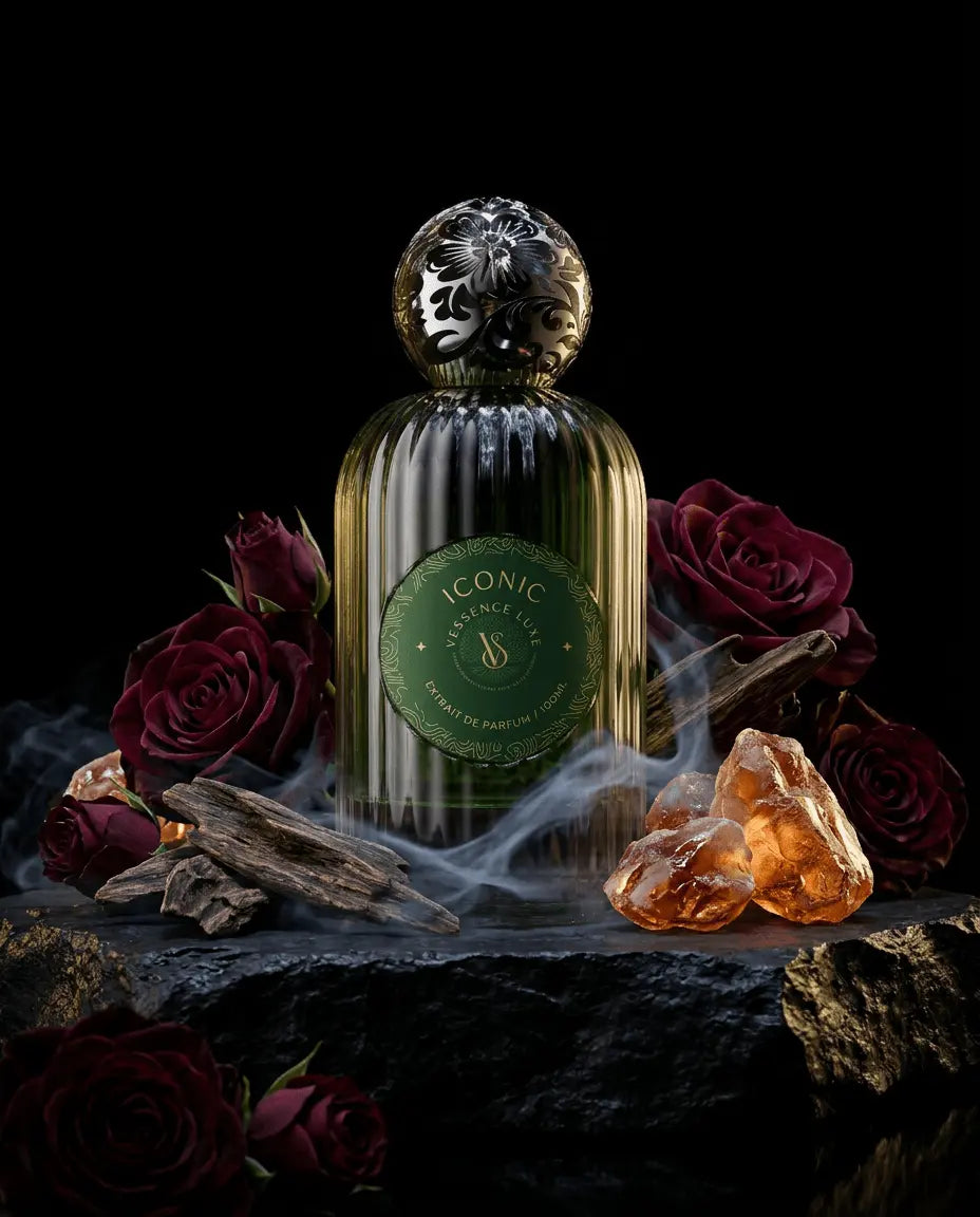Iconic luxury perfume by Vessence Luxe