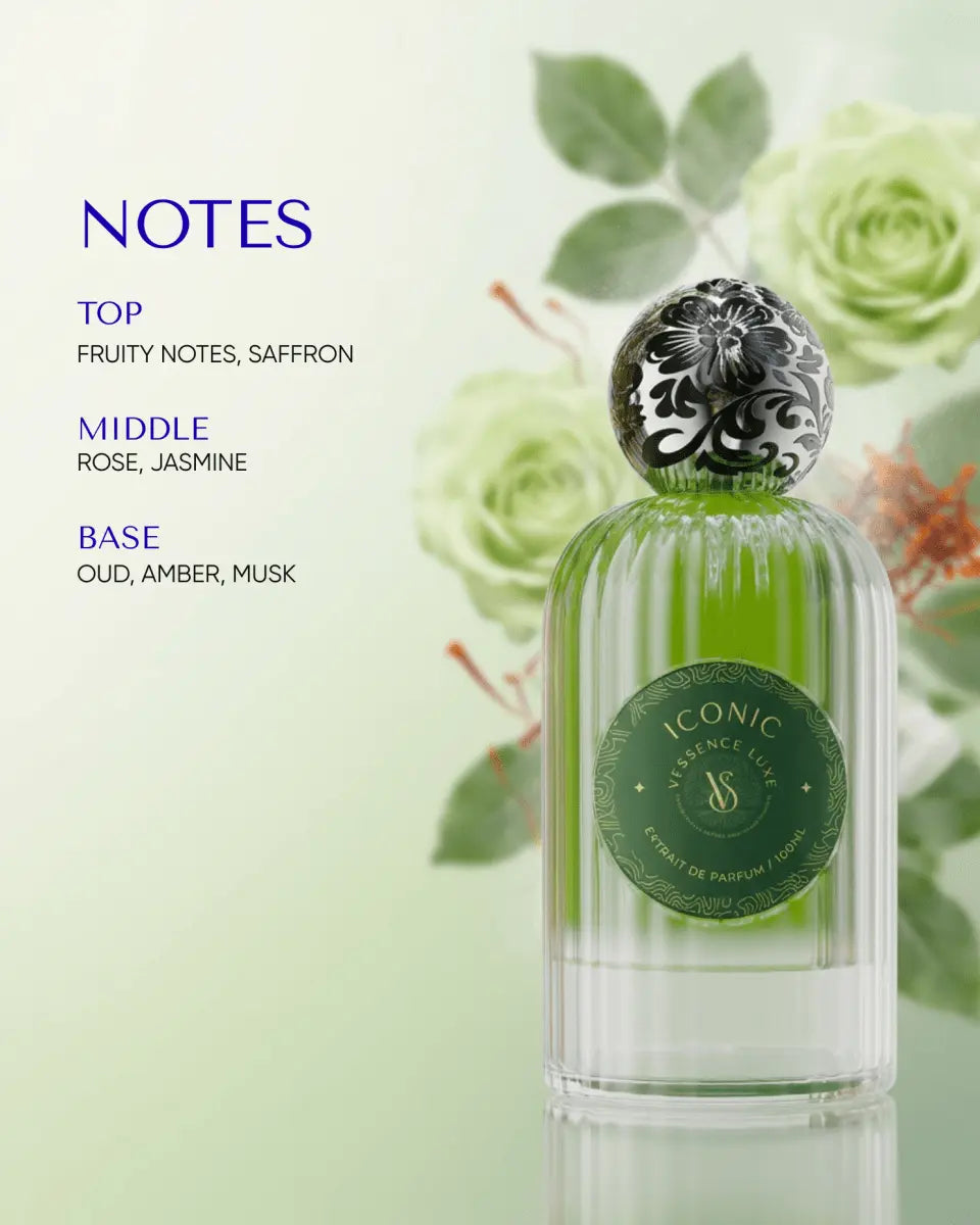 Iconic luxury perfume by Vessence Luxe