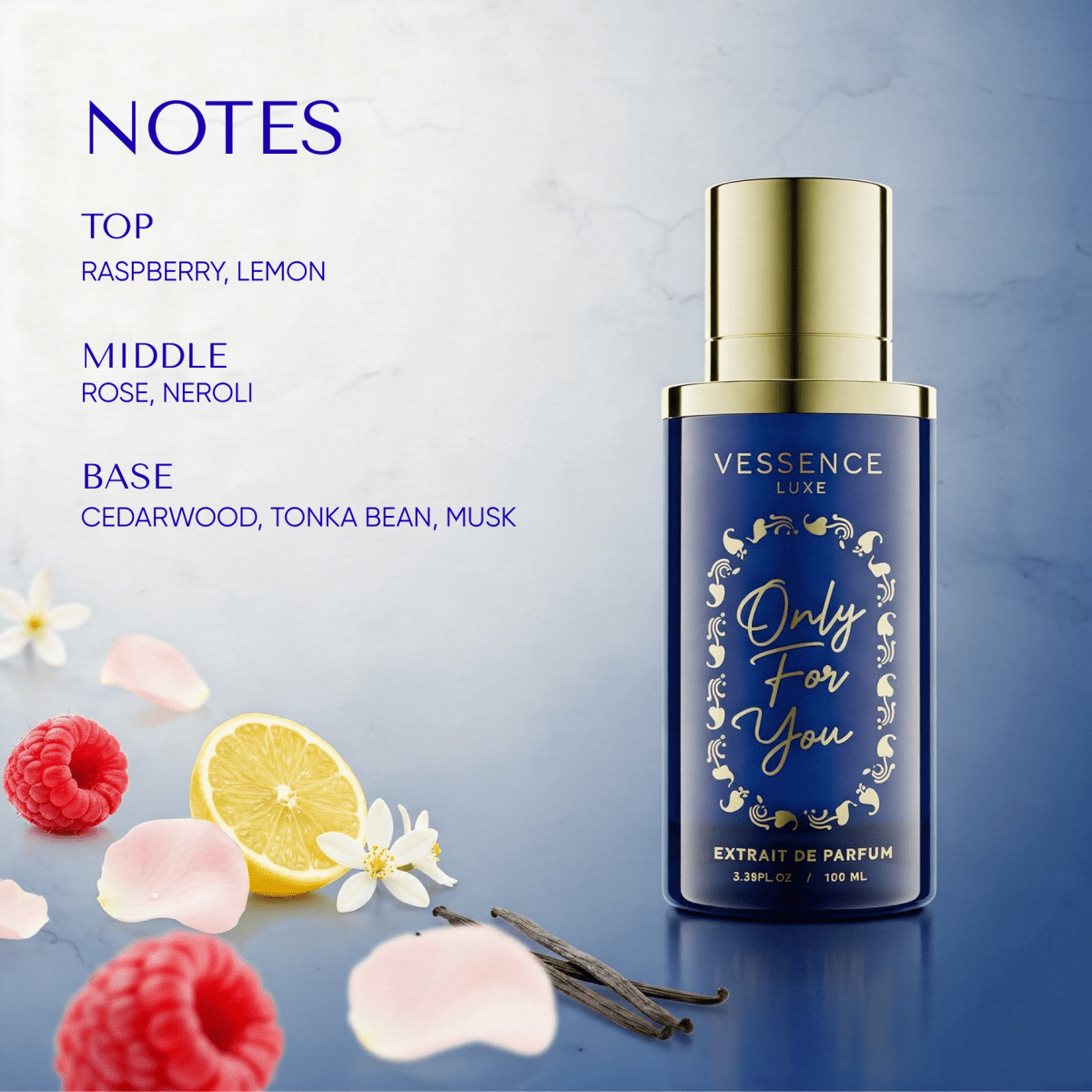 Only For You  luxury perfume by Vessence Luxe