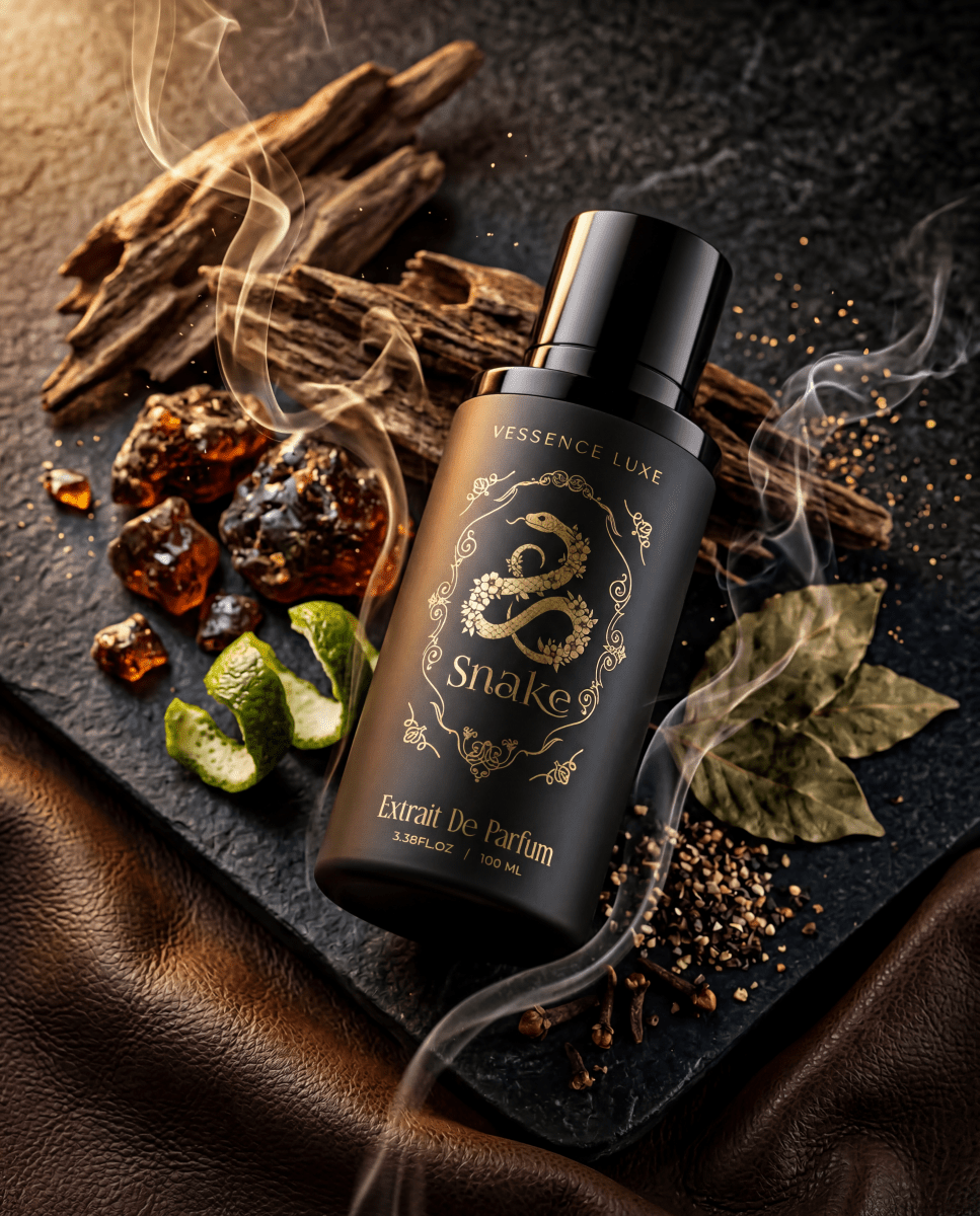 Snake luxury perfume by Vessence Luxe
