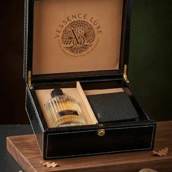 Vessence customise gift for men With Bally Wallet - Vessence Luxe Private Limited