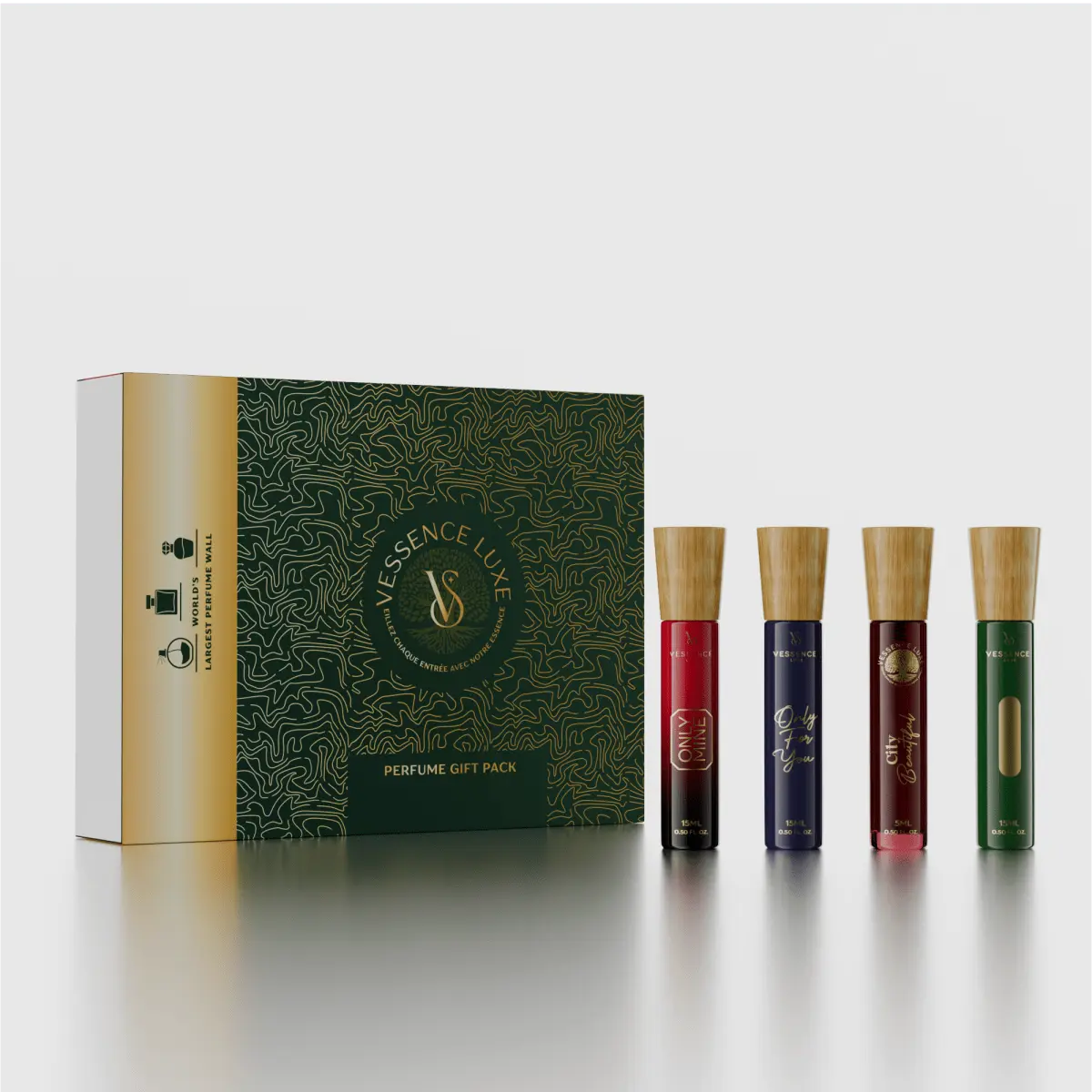 Vessence perfume Gift Pack 15MLx4 - Vessence Luxe Private Limited