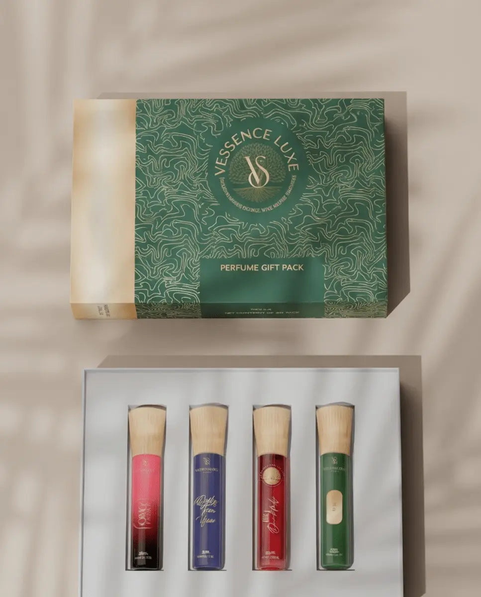 Vessence perfume Gift Pack 15MLx4 - Vessence Luxe Private Limited